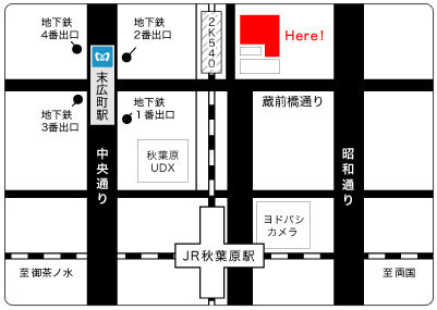 東京サテライトキャンパス_地図